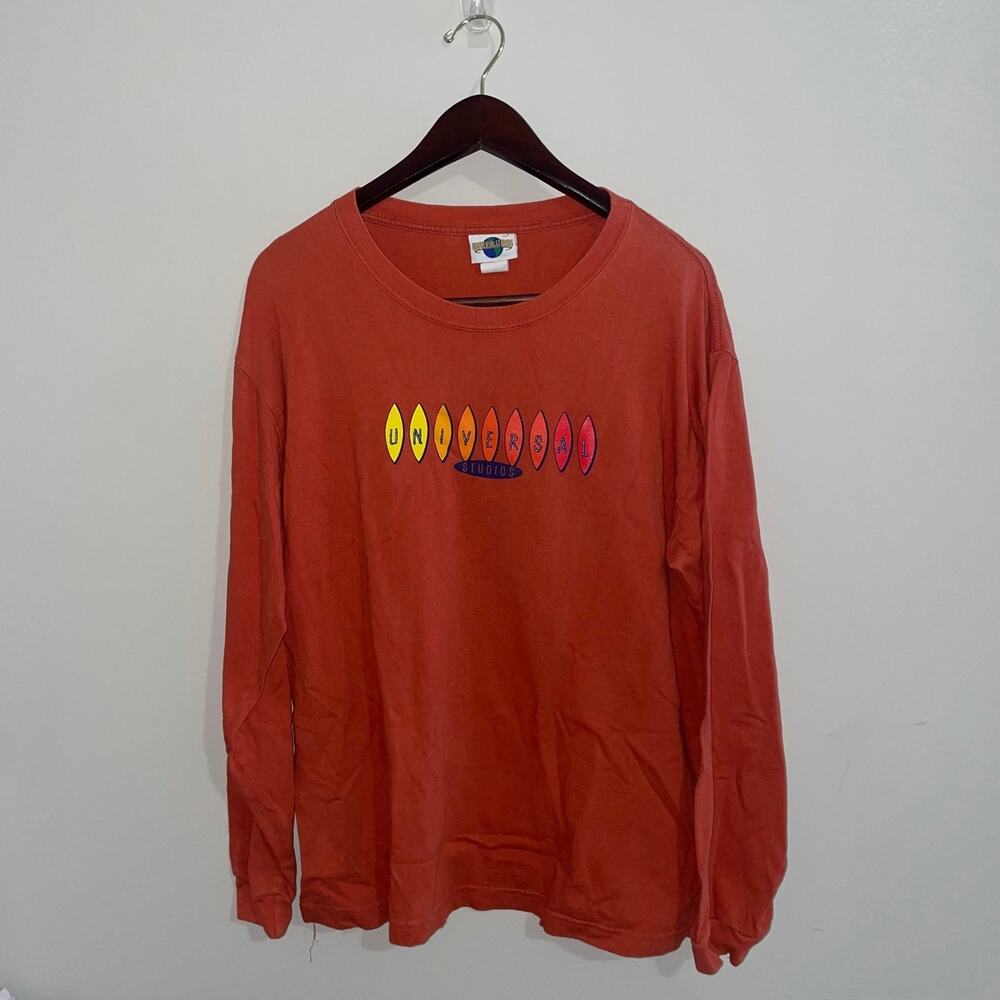 Vintage VTG Y2K Universal Studios Long Sleeve Shirt Made in USA (0030)